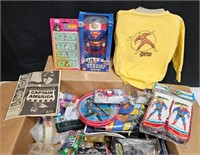Vintage Superhero's Treasure Box - Toys, Games