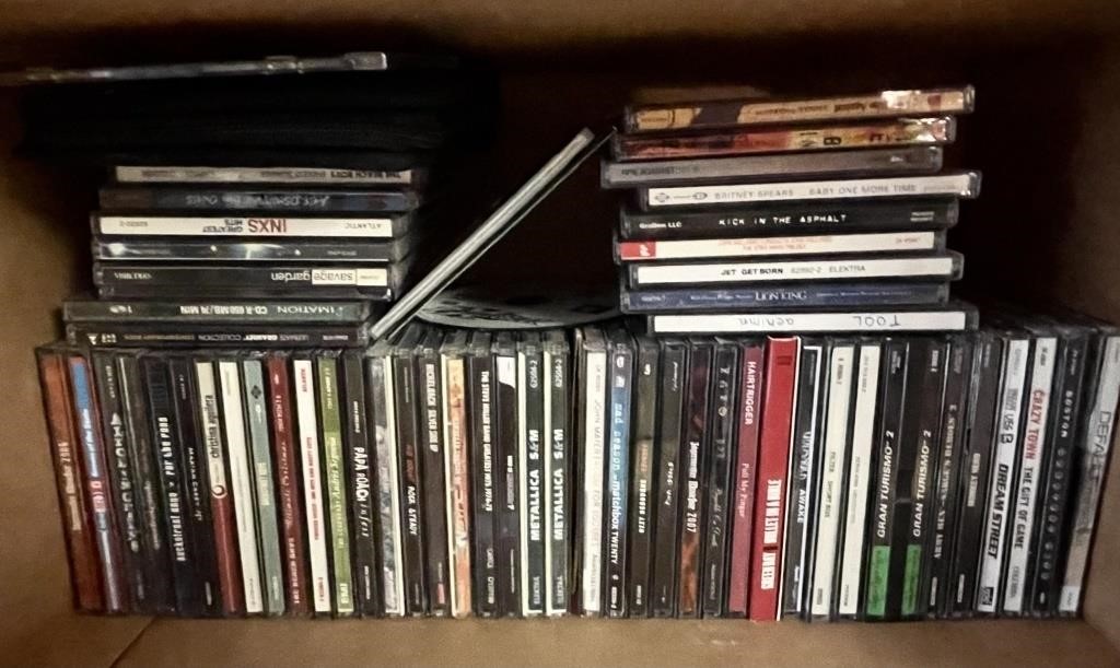 Box of CDs