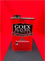 Opened Goex Black Rifle Powder