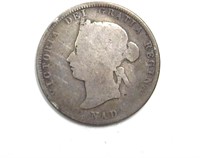 1880 Quarter G Canada Rare