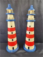 (2) COLLECTIBLE LIGHTHOUSES