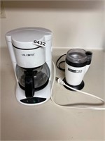 Coffee Pot and Grinder