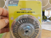 NEW 4 PACKAGES WIRE WHEELS