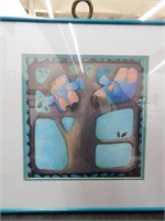 "Two In A Tree" Framed Print