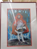 Red Ridinghood Framed Print