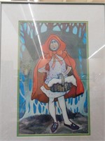 Red Ridinghood Framed Print