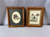 Counted Cross Stitch Dog pics (8x10)