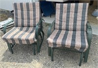 Rockers with cushions