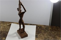 A Wooden African Figure