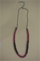 Beaded Two Tone Necklace