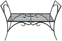 Achla Designs Wrought Iron Garden Arbor Bench