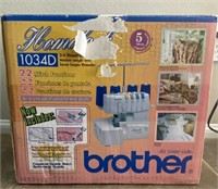 115 - BROTHER 1034D SERGER - LIKE NEW CONDITION