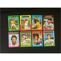 (15) High Grade 1975 Topps Baseball Cards