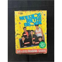Full 1989 New Kids On The Block Wax Box