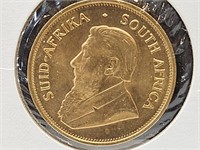 1975 Krugerrand South Africa Gold Coin