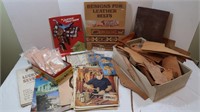 Leather Key Kit's, Leather Pieces, Books & more