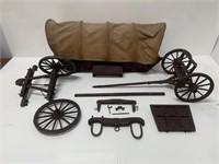 Antique Covered Wagon / Stage Coach Wells Fargo