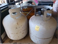 2 PROPANE TANKS