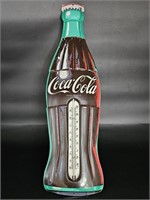 Vintage Metal Coca-Cola Wall Thermometer