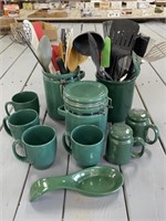 Kitchen Canisters and Utensils
