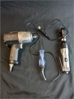 Pneumatic Power Drill, Air Wrench & Saudering Iron