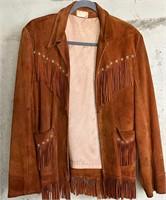 VTG SYLVIA FRINGED SUEDE JACKET