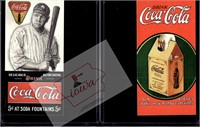 Babe Ruth Coca Cola baseball card