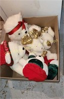 Box of Christmas Stuffed Animals (BS)