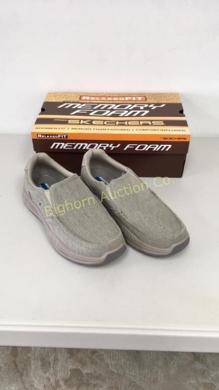 Sketchers Cohagen Taupe Men’s Shoes Size 10