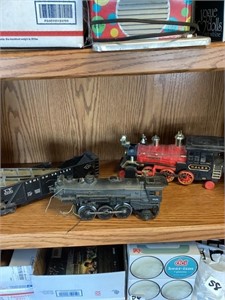 trains and parts