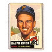 1953 Topps Ralph Kiner Nice Shape