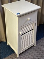 Small storage cabinet with one drawer