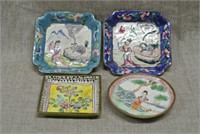 Oriental Pin Dishes