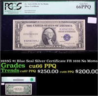 PCGS 1935G $1 Blue Seal Silver Certificate FR 1616