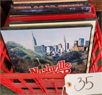 Vinyl Record, LP's Sets, Country, Milk Crate