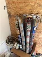 Large selection of decorative beer cans
