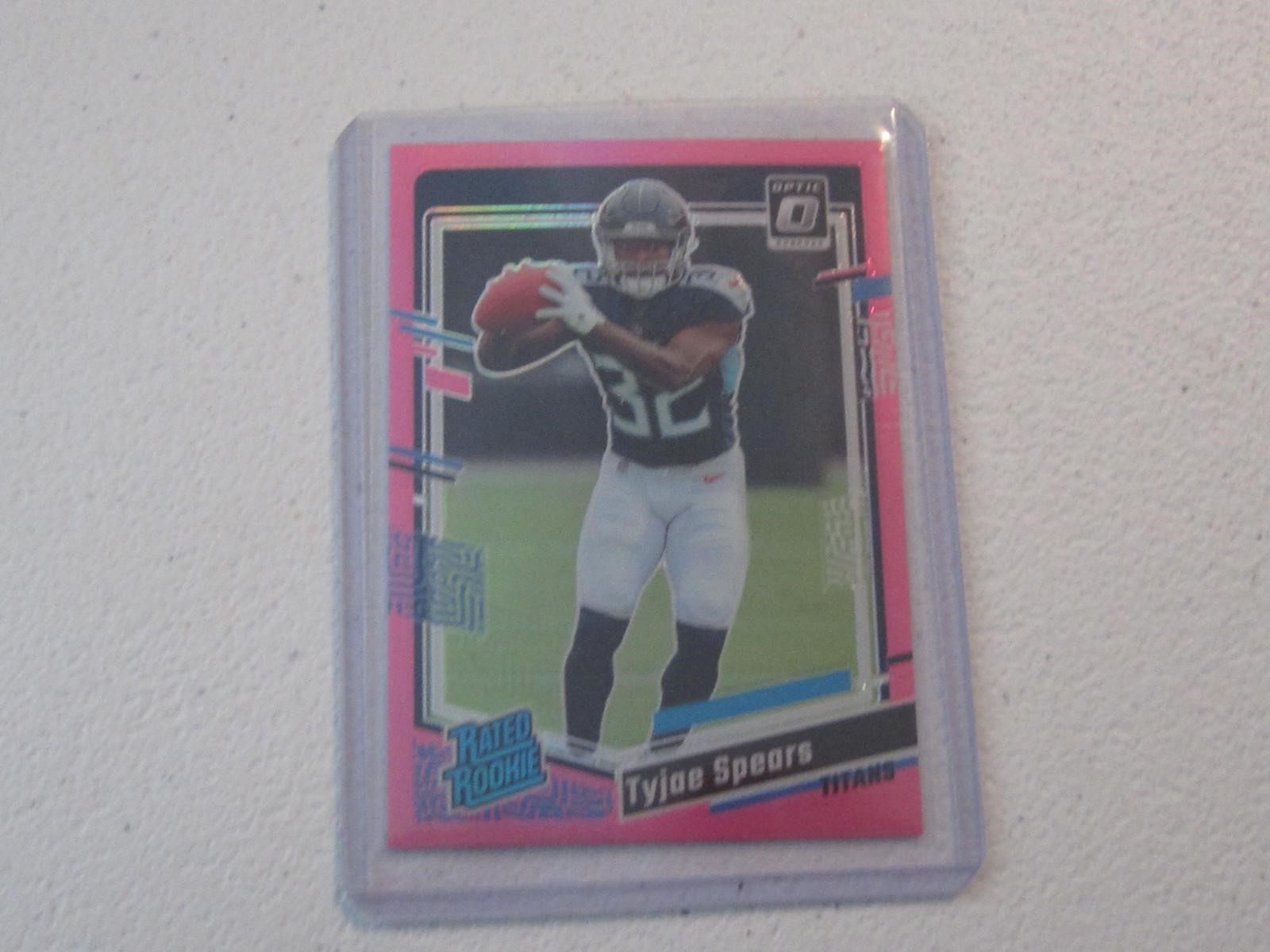 2023 DONRUSS OPTIC TYJAE SPEARS RC PINK