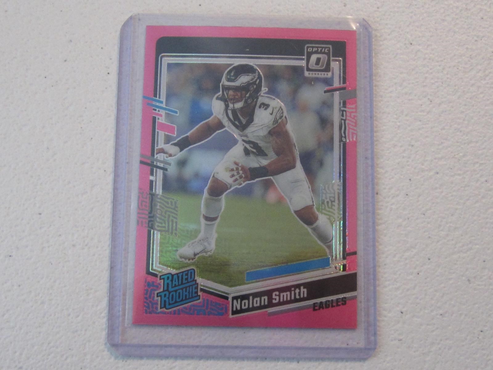 2023 DONRUSS OPTIC NOLAN SMITH RC PINK