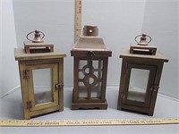 3 Lanterns Decorative