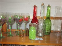 Wine Bottles & Glasses