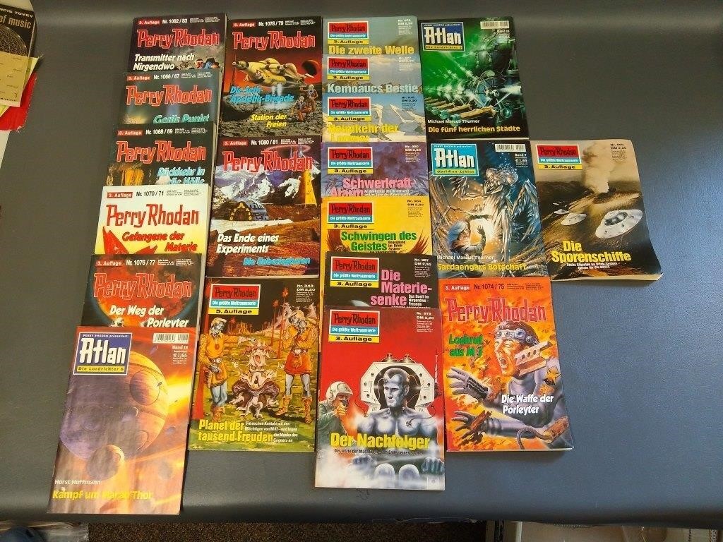 Perry Rhodan and Atlan Comic Collection