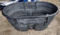 BLACK TUB WITH HOLE