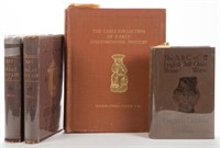 BRITISH CERAMIC VOLUMES, LOT OF FOUR, comprising