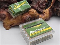 Two Boxes Remington .22 Ammunition 140+ rds