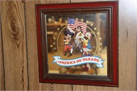 Walt Disney Productions America On Parade Mirror