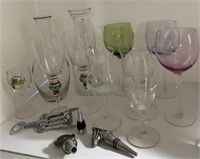 12 pc. Assorted Glassware