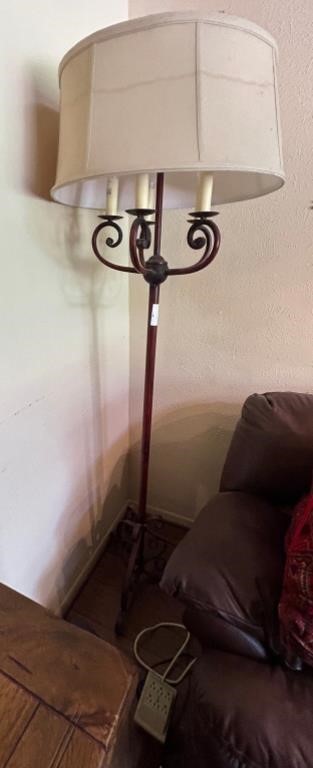 Wrought Iron Floor Lamp