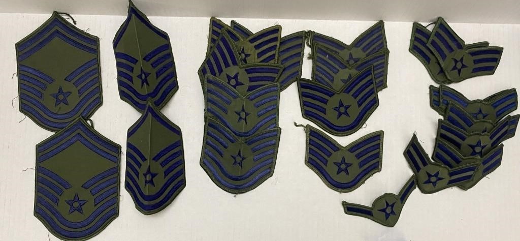 VINTAGE MILITARY PATCHES AIR FORCE
