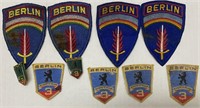 VINTAGE MILITARY PATCHES PINS BERLIN 3