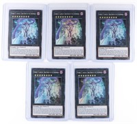 (5) X YU-GI-OH CARDS